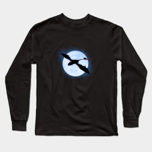 Full Moon Dragon Long Sleeve T-Shirt